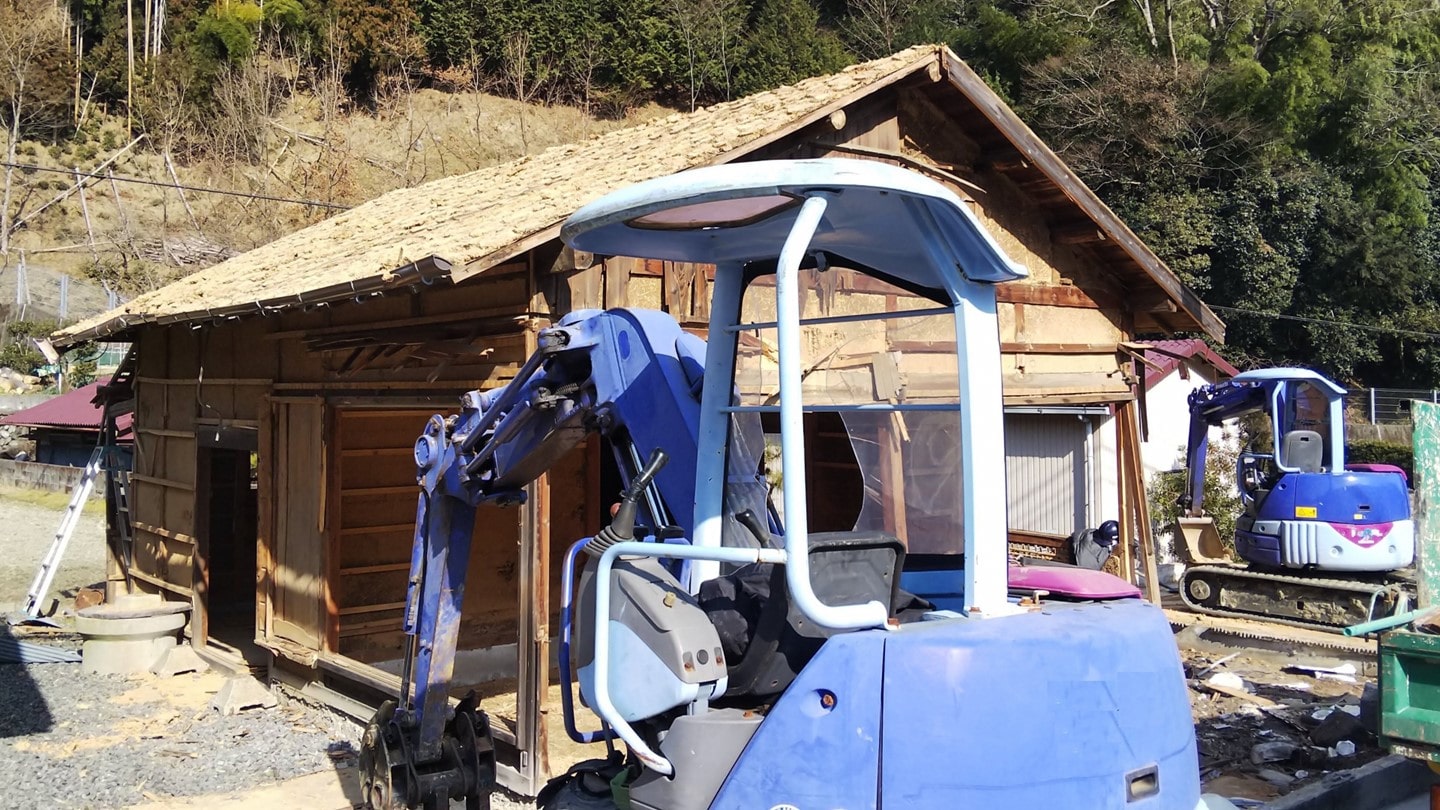 解体工事の売却